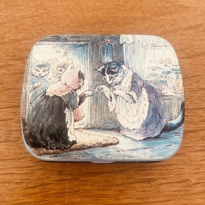 Tom Kitten kleine Dose Beatrix Potter Hunkydory Designs 1989 Mutter Katze