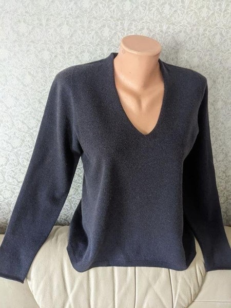 Women Fabiana Filippi Sweater Grey Wool Silk 36