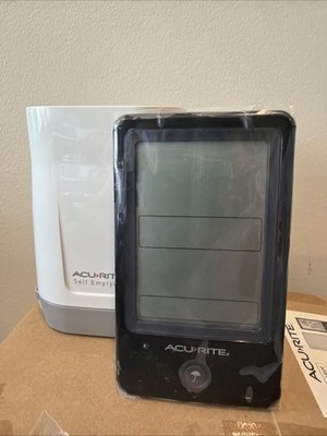 AcuRite 02446M Digital Rain Gauge - Black