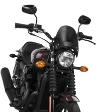 National Cycle Flyscreen Windshield with Black Mount Dark Tint N2531-002