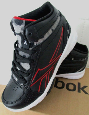 Reebok leichte 140 Gramm Jungen Sneaker Boots Herbst Schule schwarz Größe 28 NEU