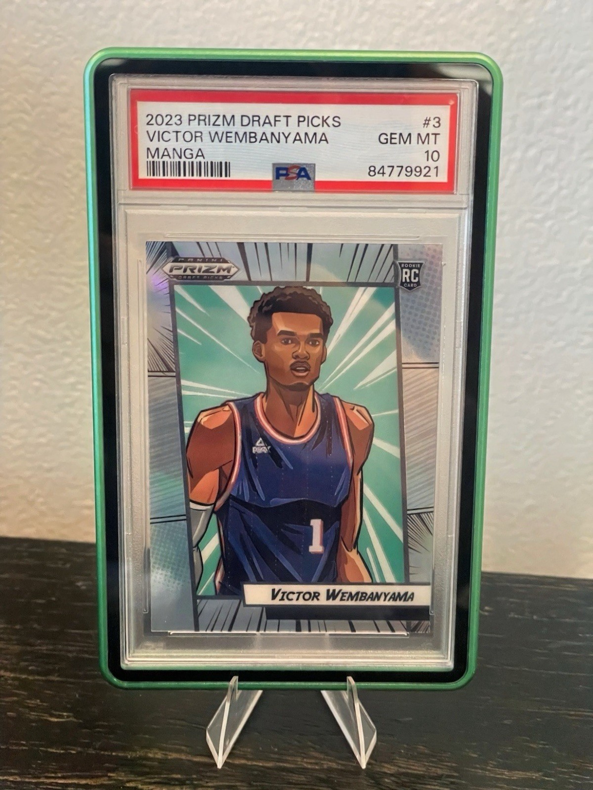 Victor Wembanyama - MANGA 2023 DP - Panini Prizm GEM MINT - PSA 10