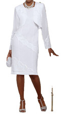 size 10 Priscella Off White Jacket Dress by Ashro new