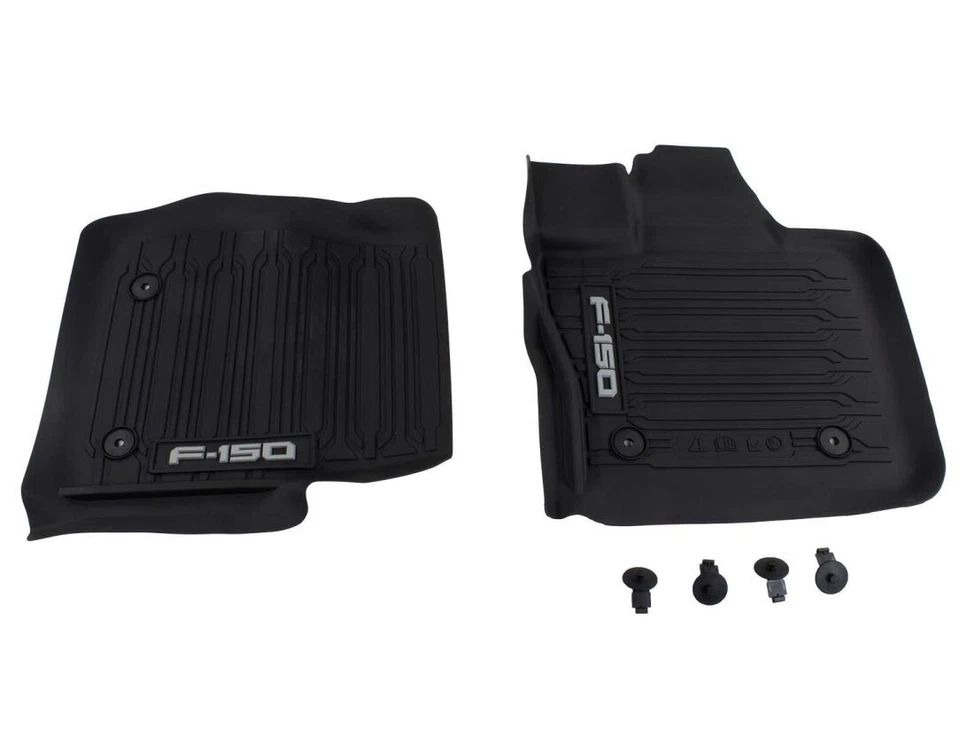F-150® Reg Cab 2021-2025 All Weather Floor Liner Tray Mats for Front Vinyl Floor - Image 3 of 4