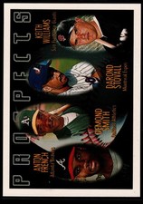 1996 Topps #437 Anton French/Demond Smith/Darond Stovall/Keith Williams NM-MT RC