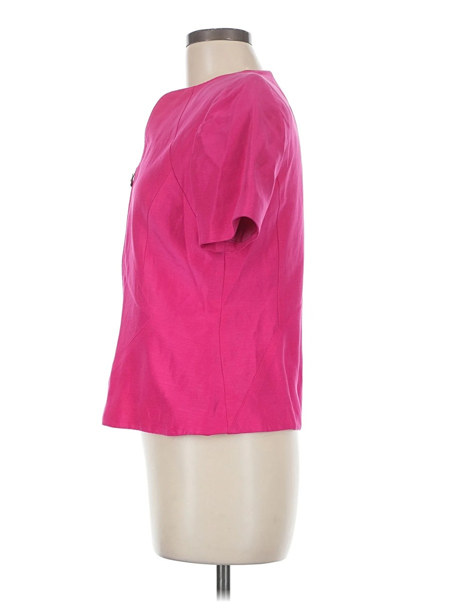 Constance Saunders by Nahdree Women Pink Jacket 6 View 4