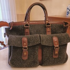 Borsa Uomo/Donna In Feltro Di Lana. Bonfanti .