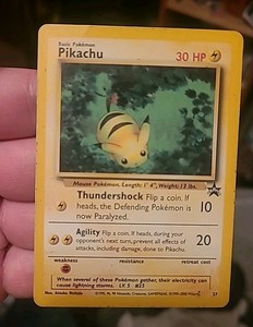 Pikachu Black Star Promo 27 | eBay