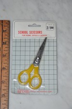 Vintage   School  Scissors  McCrory  NEW OLD STOCK 1986