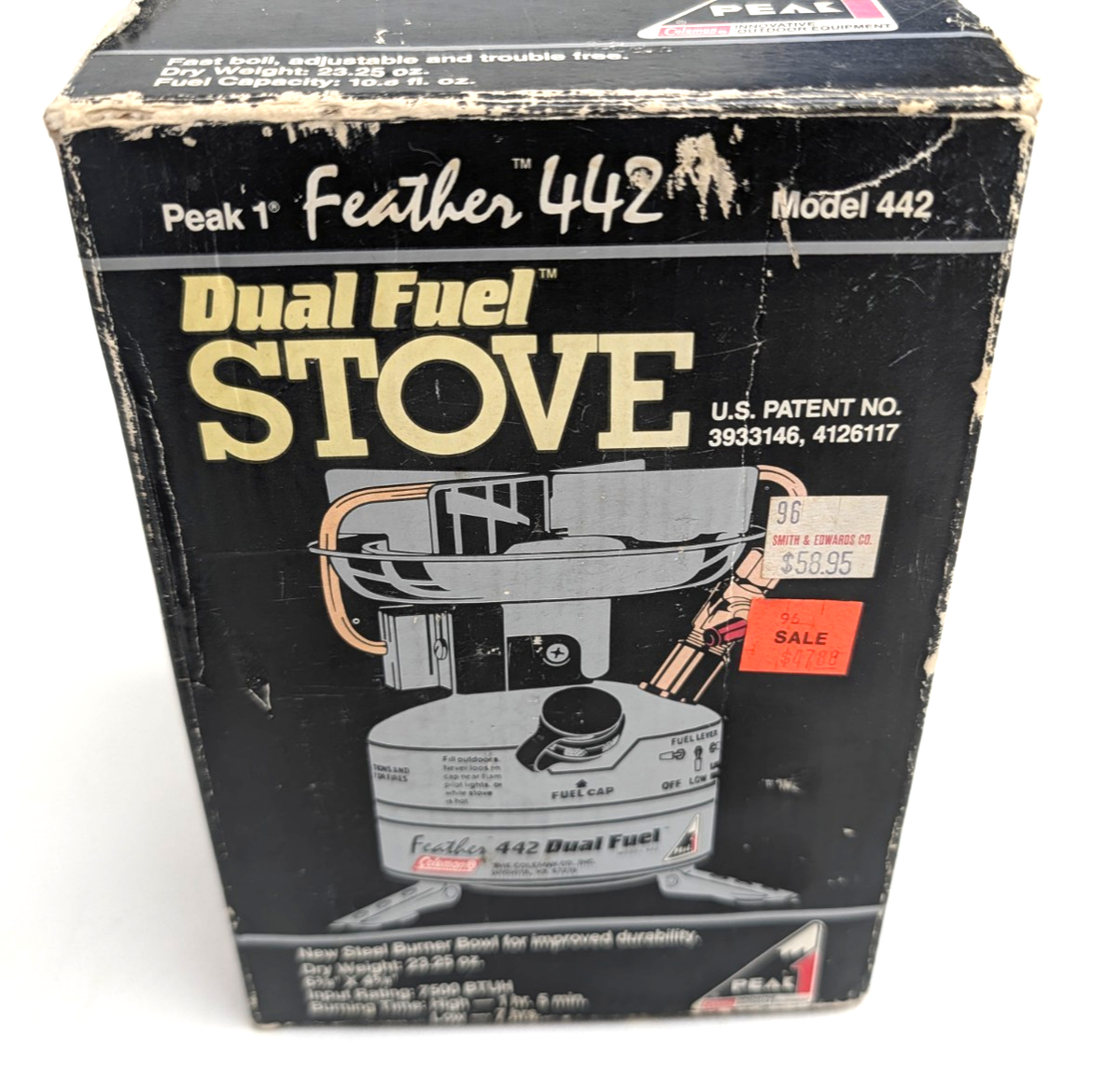 Coleman Peak 1 Feather 442 Dual Fuel Stove Model 442 w/ Box | eBay