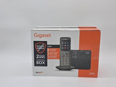 Gigaset CL660 Solo   Schnurloses Festnetztelefon, Anthrazit