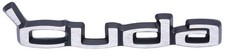 New 1970-74 Plymouth Cuda Tail Panel Emblem New 1970-74 Plymouth Cuda Tail Panel Emblem
