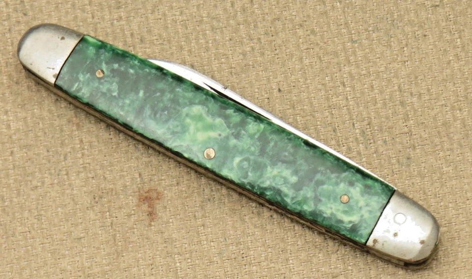 Старинный СИРАКУЗСКИЙ НОЖ COMPANY от Camillus — перочинный нож с двумя лезвиями Senator - Изображение 4 из 4