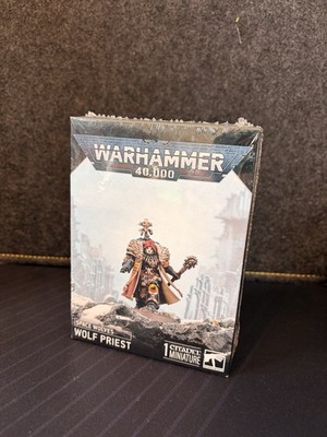 Space Wolves Wolf Priest   Warhammer 40K   neu, OVP, sealed