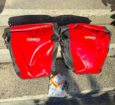 2 Stück Ortlieb Fahrradtaschen City Rot in t...