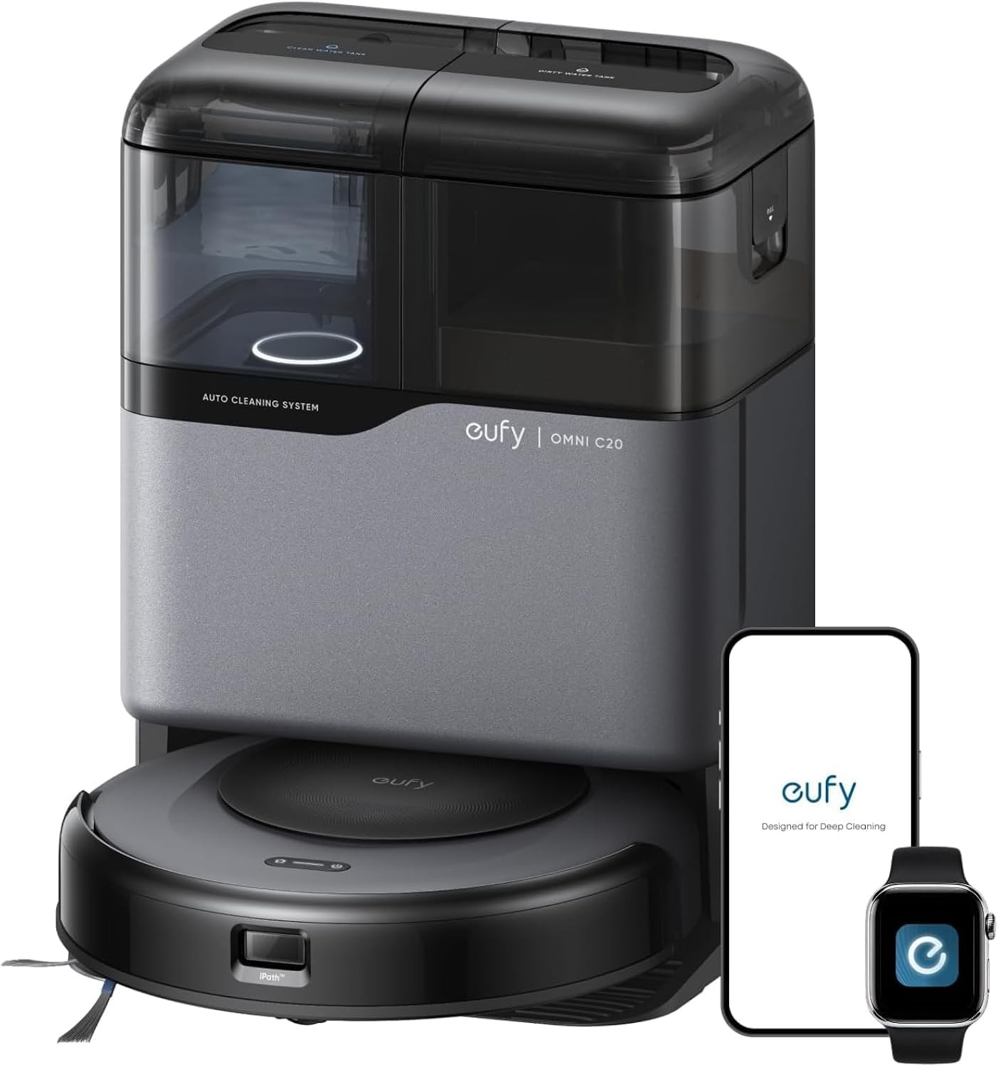 Eufy Omni C20 Robot Vacuum Cleaner With Mop, All-In-One Station, - Image 5