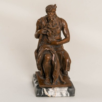 ''Moses'' Figurine Alva Museum Replicas after Michelangelo AMR 1961
