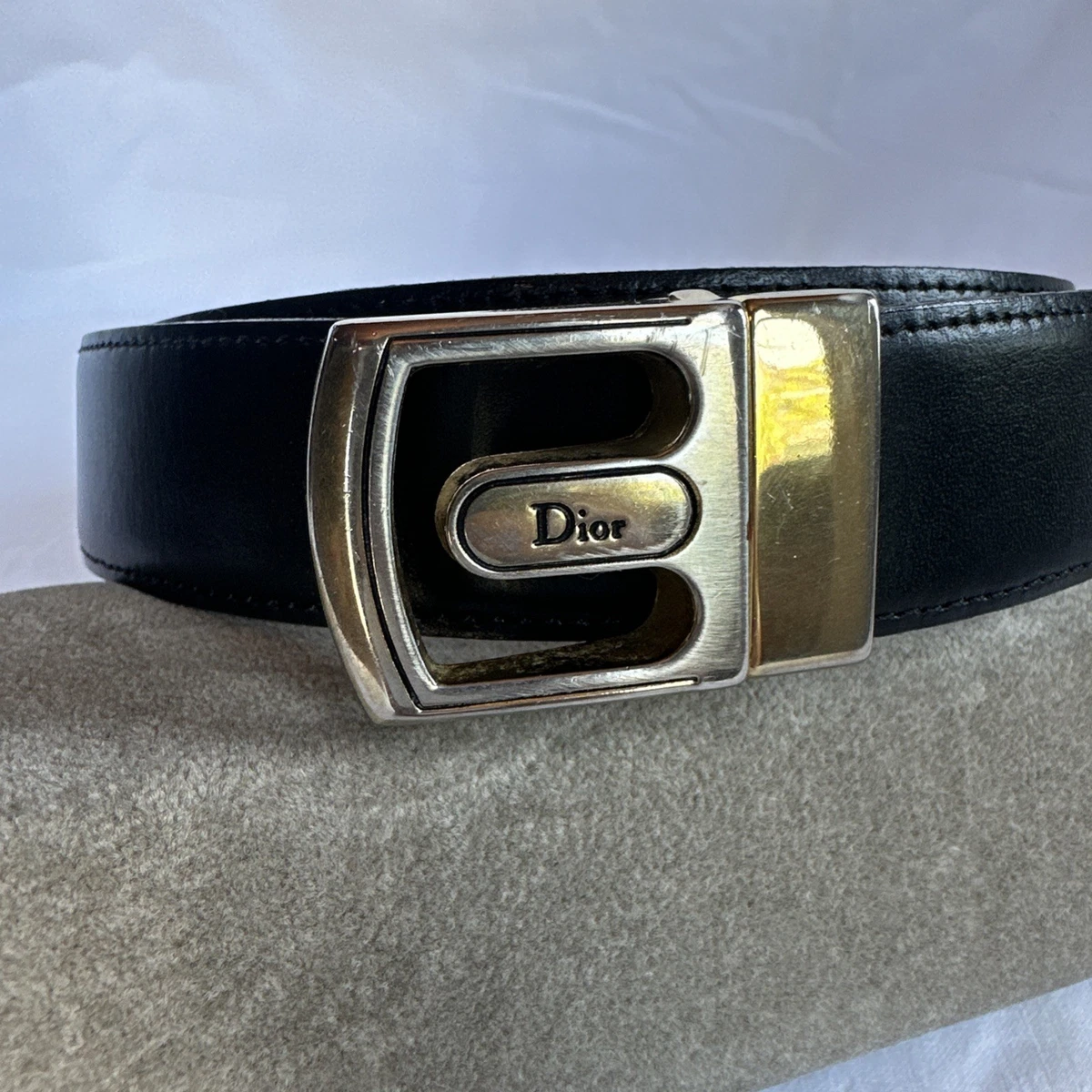 Dior Black Belts for Men for sale | eBay