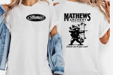 Mathews Archery Raccoon Catch us if You Can 2025 Double Sided T-shirt