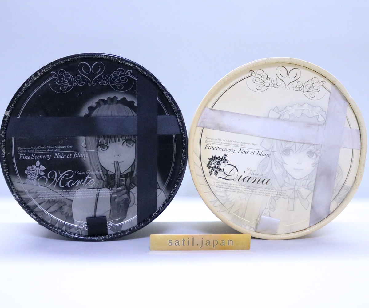 USED] Toranoana FineScenery Noir et Blanc Diana, Morte Figure Set