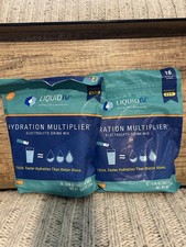 Liquid I.V. Hydration Multiplier Electrolyte Mix, Seaberry 32 Packets