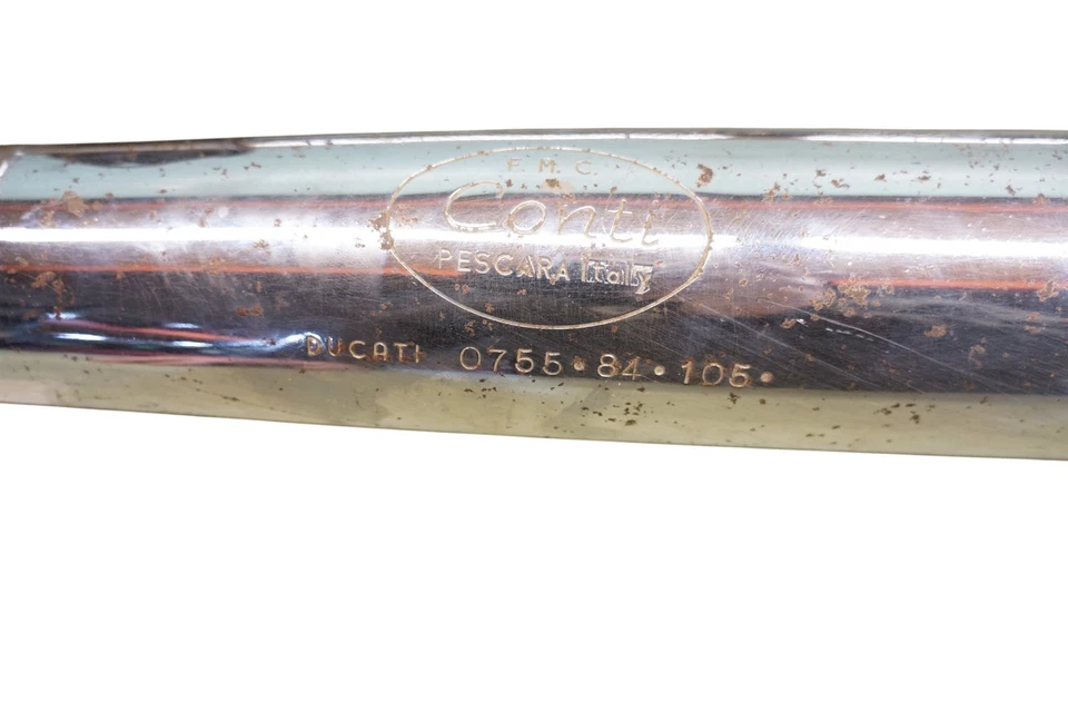 Ducati 750 GT 750GT 1974 Super Sport bisel DM Desmo *2904 silenciadores Conti Foto 2 de 4