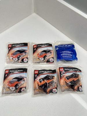 LEGO Racers McDonald s Happy Meal Lot of 6 Sealed Mini Sets