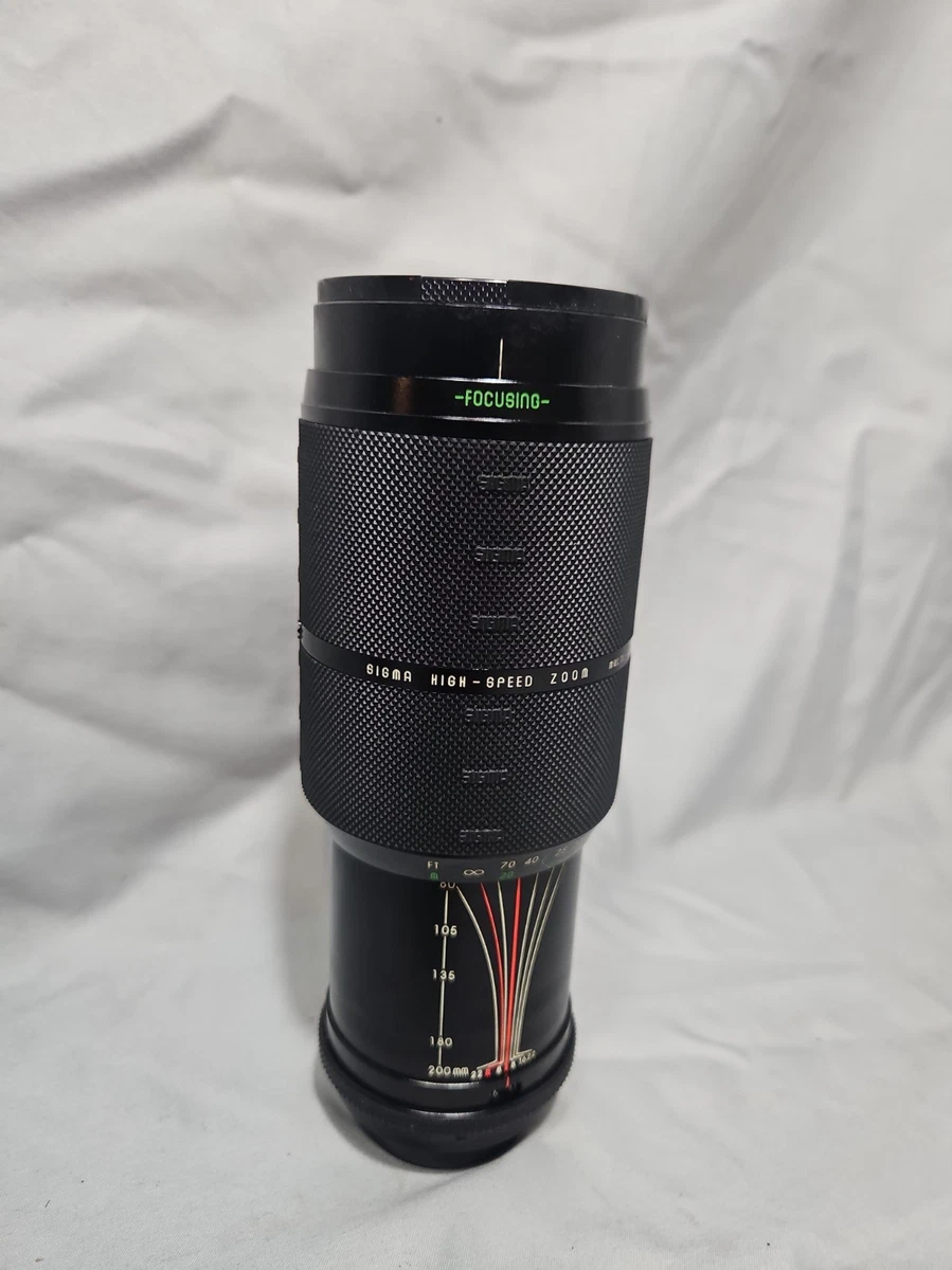 Sigma 80-200mm Focal Camera Lenses for sale | eBay