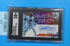 2021 PANINI MOSAIC OPA-SS SAMMY SOSA QUICK PITCH AUTO SIGNED SGC 10 CARD-607