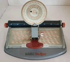 Vintage 1950's Marx De Luxe Tin Litho Dial Junior Typewriter USA