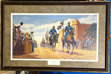 Mort Kunstler Road to Glory Signed # Civil War Print Framed COA 1188/1500 OBO!