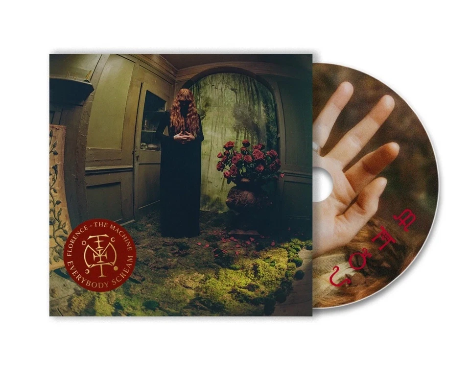 FLORENCE + THE MACHINE EVERYBODY SCREAM ALTERNATE ARTWORK CD & SIGNED ART CARD - Image 2 of 4