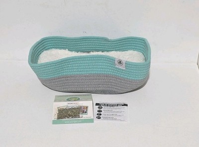 Kitty City Cat Bed - Cotton - 14''W x 19''L x 5''H Rope Bed