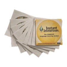 instant immersion spanish The Complete Learning System 8 Cds Unused Cds Only