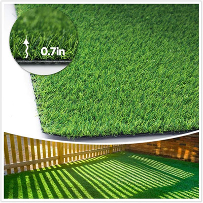Custom 7x13 Ft Artificial Grass Carpet - Indoor/Outdoor Turf for Dogs