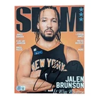 Jalen Brunson Signed 8x10 Slam Magazine Photo New York Knicks Beckett BAS COA