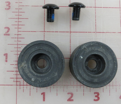 Teeter FitSpine LX9 - Rubber Pads w/ Bolts (pair)