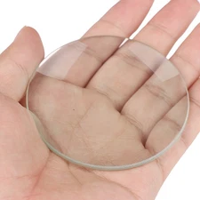 Double Convex Glass Lens Focal Optics Biconvex Desktop Magnifying Glass 75.82
