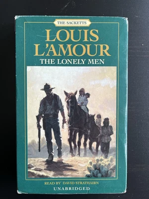 Louis L'Amour - The Lonely Men - Unabridged Cassette Audio Book - Image 1 of 2