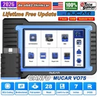 2026 MUCAR VO7S Bidirectional Car Diagnostic Scanner Tool All System K-ey Coding
