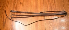 Beval Heritage running martingale, brown, Oversize warmblood matches bridle $325