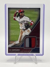 2026 Topps #MLM-CA CJ Abrams Major League Materials Relics Black #/10