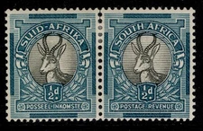 SOUTH AFRICA GVI SG54aw, ½d grey & green, M MINT. Cat £19. WMK UPRIGHT