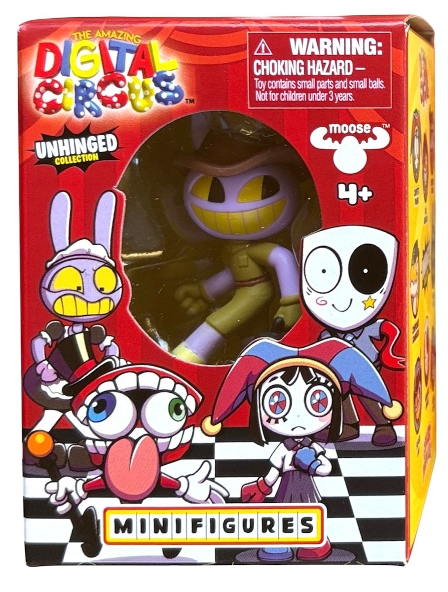 TADC ジャックス ガングル キャラクターグッズセット TADC The Amazing Digital Circus Unhinged Safari Jax 2” Mini Figure