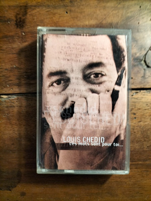 AUDIOKASSETTE K7 TAPE LOUIS CHEDID DIESE WORTE SIND FÜR DICH