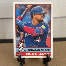 2025 Topps Heritage - Jonatan Clase #327 Bicentennial /200