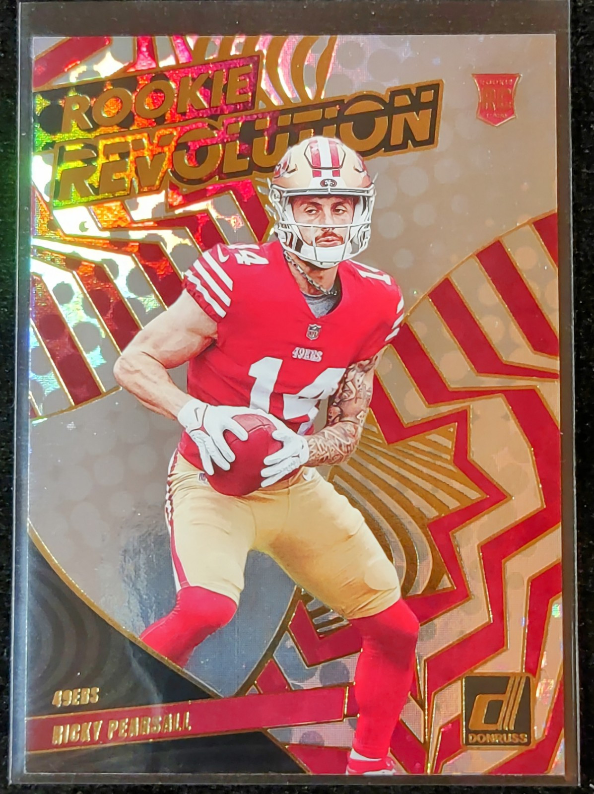 Ricky Pearsall 2024 Panini Donruss #11 Rookie Revolution San Francisco 49ers