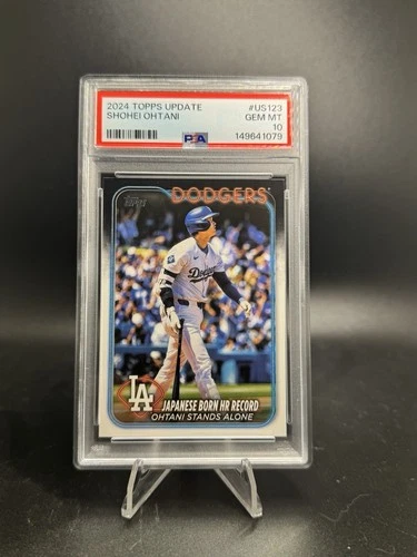 2024 Topps Update US123 Shohei Ohtani Dodgers PSA 10!!!