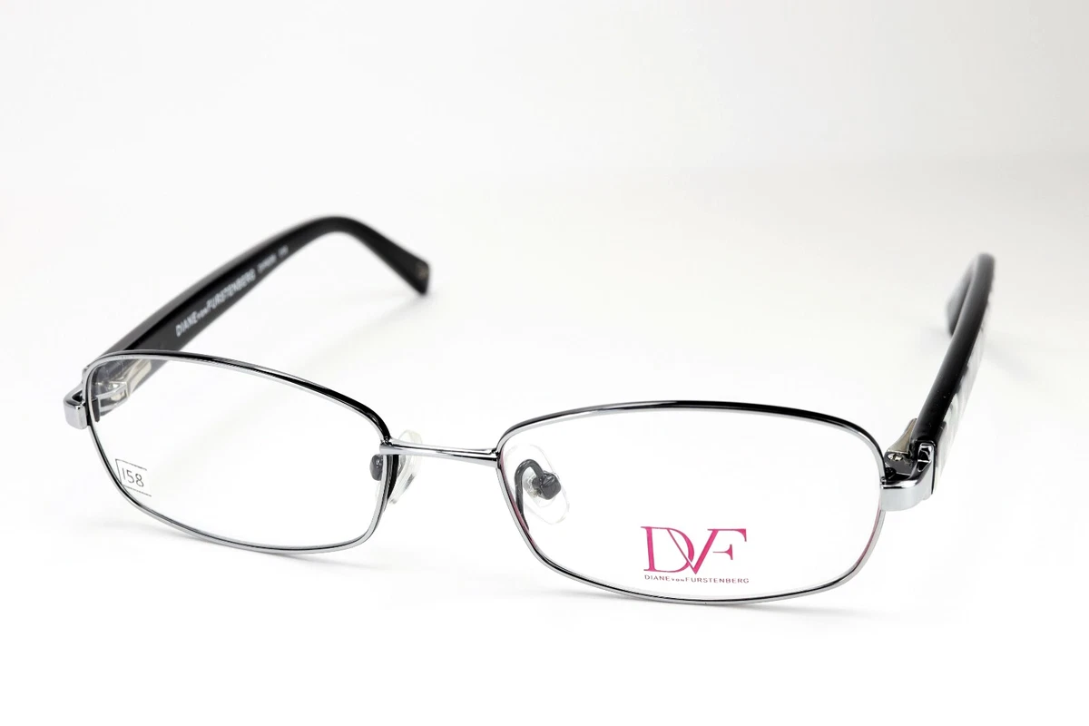 Diane Von Furstenbert Eyeglasses DVF8043 424 Black Frames Only 52-16-130 *READ* DIANE VON FURSTENBERG DVF 5068 424 BLUE AUTHENTIC FRAMES  main image 4