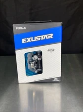 Exustar Mountain Bike Pedals Light Baby Blue SPD pedals Cleats Mtb New Clip In